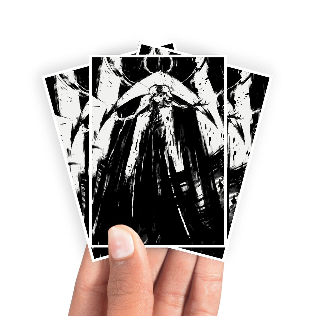 Protect and enhance your cards with our clean and crisp white border card sleeves. Featuring a minimalist design that complements any artwork, these sleeves offer a bright, timeless look. From LDB Duel. Printed with our exclusive Elesh Norn, Mother of Machines design for a fresh and premium finish. Phyrexian-Praetor-mtg-card-protection-standard-japanese-dragon-shield-LDB-Duel-white
