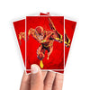 Protect and enhance your cards with our clean and crisp white border card sleeves. Featuring a minimalist design that complements any artwork, these sleeves offer a bright, timeless look. From LDB Duel. Printed with our exclusive Flash, The Scarlet Speedster design for a fresh and premium finish. Superspeed-mtg-card-protection-standard-japanese-dragon-shield-LDB-Duel-white