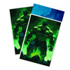 Protect and enhance your cards with our clean and crisp white border card sleeves. Featuring a minimalist design that complements any artwork, these sleeves offer a bright, timeless look. From LDB Duel. Printed with our exclusive Hulk, The Mighty design for a fresh and premium finish. Superhuman-mtg-card-protection-standard-japanese-dragon-shield-LDB-Duel-white