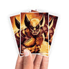 Protect and enhance your cards with our clean and crisp white border card sleeves. Featuring a minimalist design that complements any artwork, these sleeves offer a bright, timeless look. From LDB Duel. Printed with our exclusive Wolverine design for a fresh and premium finish. Retractable-Claws-mtg-card-protection-standard-japanese-dragon-shield-LDB-Duel-white