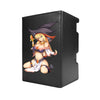 Here's another quality black deck box from LDB Duel featuring our exclusive Magician Girl art. Fits all types of trading card games, including Pokémon, Yu-Gi-Oh! and Magic The Gathering. The perfect card holder for the TCG player safely holds up to 100 double-sleeved cards. EVEN in extra thick sleeves. Comes with a pull-out dice tray. Dark-magician-ygo-magic-digimon-card_protector-gaming-accesories-LDB-Duel