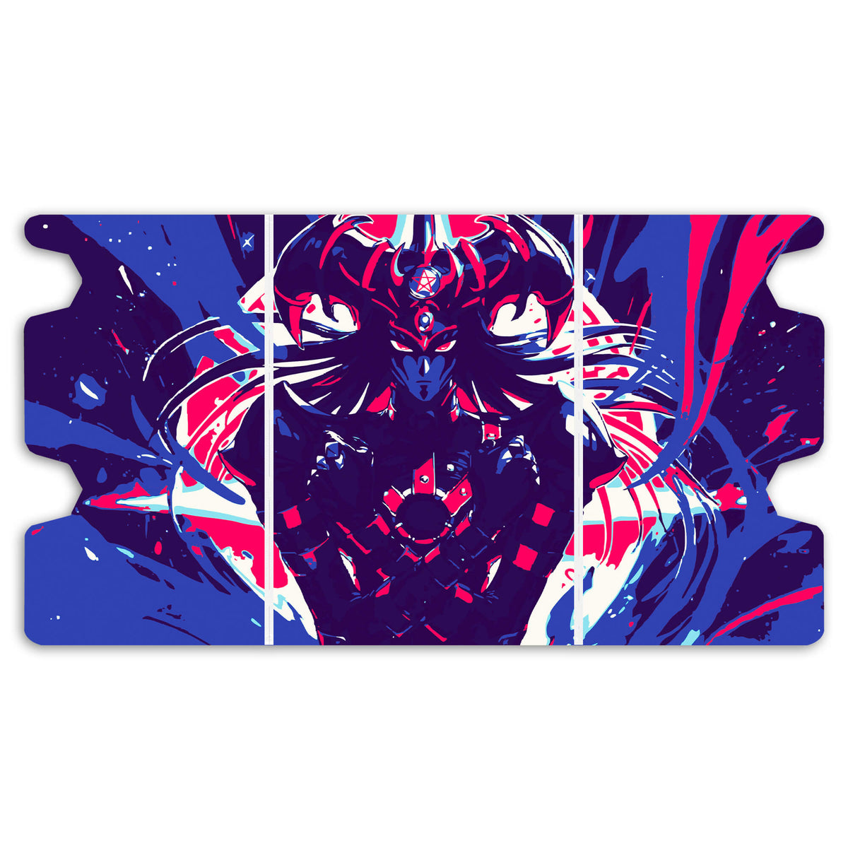 Here is the Full Lid Design of the Magician of Dark Chaos Mach 3 White Deck Box. Chronicle-Magician-yugioh-custom-deck-portable-collector-LDB-Duel