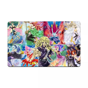 Transform your dueling experience with our exclusive art Mai Valentine's Harpies playmat from LDB Duel! Featuring a soft cloth top for smooth card movement and a durable rubber back for a secure grip, this 24x14 inch mat is machine washable and safe for cards and sleeves. Harpie-Lady-yugioh-mtg-pokemon-custom-artwork-premium-durable-rubber-ldb-duel