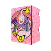 Here's another quality black deck box from LDB Duel featuring our exclusive Majin Buu art. Fits all types of trading card games, including Pokémon, Dragon Ball, Yu-Gi-Oh! and Magic The Gathering. The perfect card holder for the TCG player safely holds up to 100 double-sleeved cards. EVEN in extra thick sleeves. Comes with a pull-out dice tray. dragonball-yugioh-mtg-pokemon-tcg-accessories-card-storage-LDB-Duel