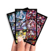 Enhance your cards with our elegant black border card sleeves, featuring a sleek, sophisticated design for a bold, modern aesthetic. From LDB Duel. Perfect for showcasing your collection, these sleeves are printed with our exclusive Maliss design. White-Queen-yugioh-mtg-pokemon-card-protection-standard-japanese-dragon-shield-LDB-Duel-black