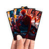 Enhance your cards with our elegant black border card sleeves, featuring a sleek, sophisticated design for a bold, modern aesthetic. From LDB Duel. Perfect for showcasing your collection, these sleeves are printed with our exclusive Marvel's Spider-Man design. Green-Goblin-mtg-yugioh-pokemon-card-protection-standard-japanese-dragon-shield-LDB-Duel-black