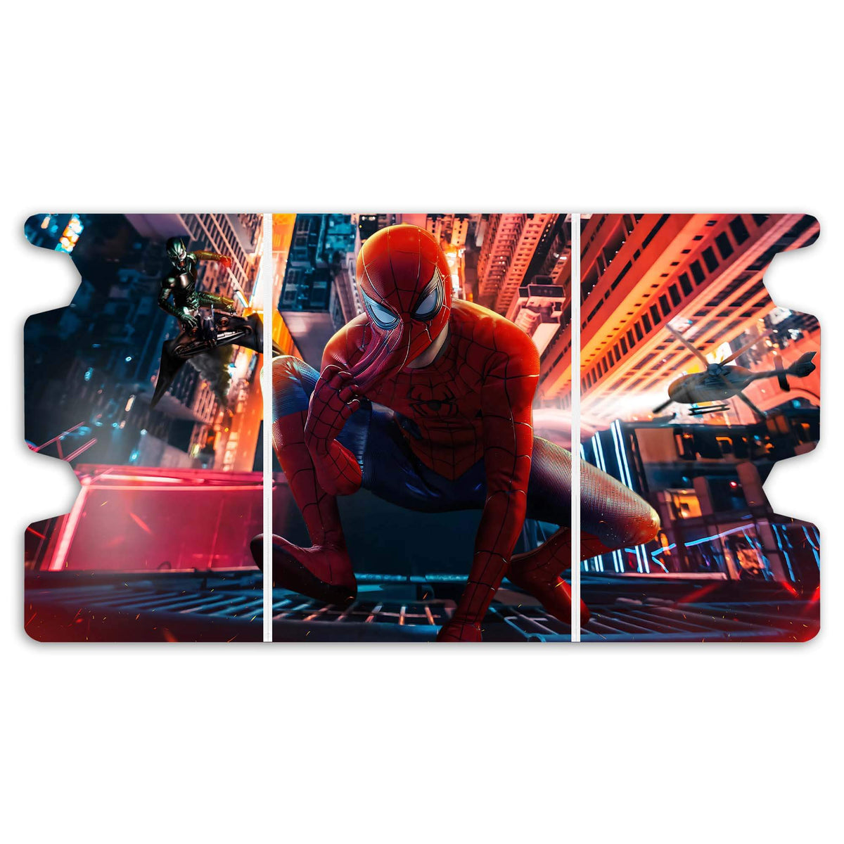 Here is the Full Lid Design of the Marvel's Spider-Man Mach 3 White Deck Box. Web-Up-mtg-custom-deck-portable-collector-LDB-Duel