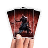 Protect and enhance your cards with our clean and crisp white border card sleeves. Featuring a minimalist design that complements any artwork, these sleeves offer a bright, timeless look. From LDB Duel. Printed with our exclusive Odysseus design for a fresh and premium finish. Athena-anime-card-protection-standard-japanese-dragon-shield-LDB-Duel-white