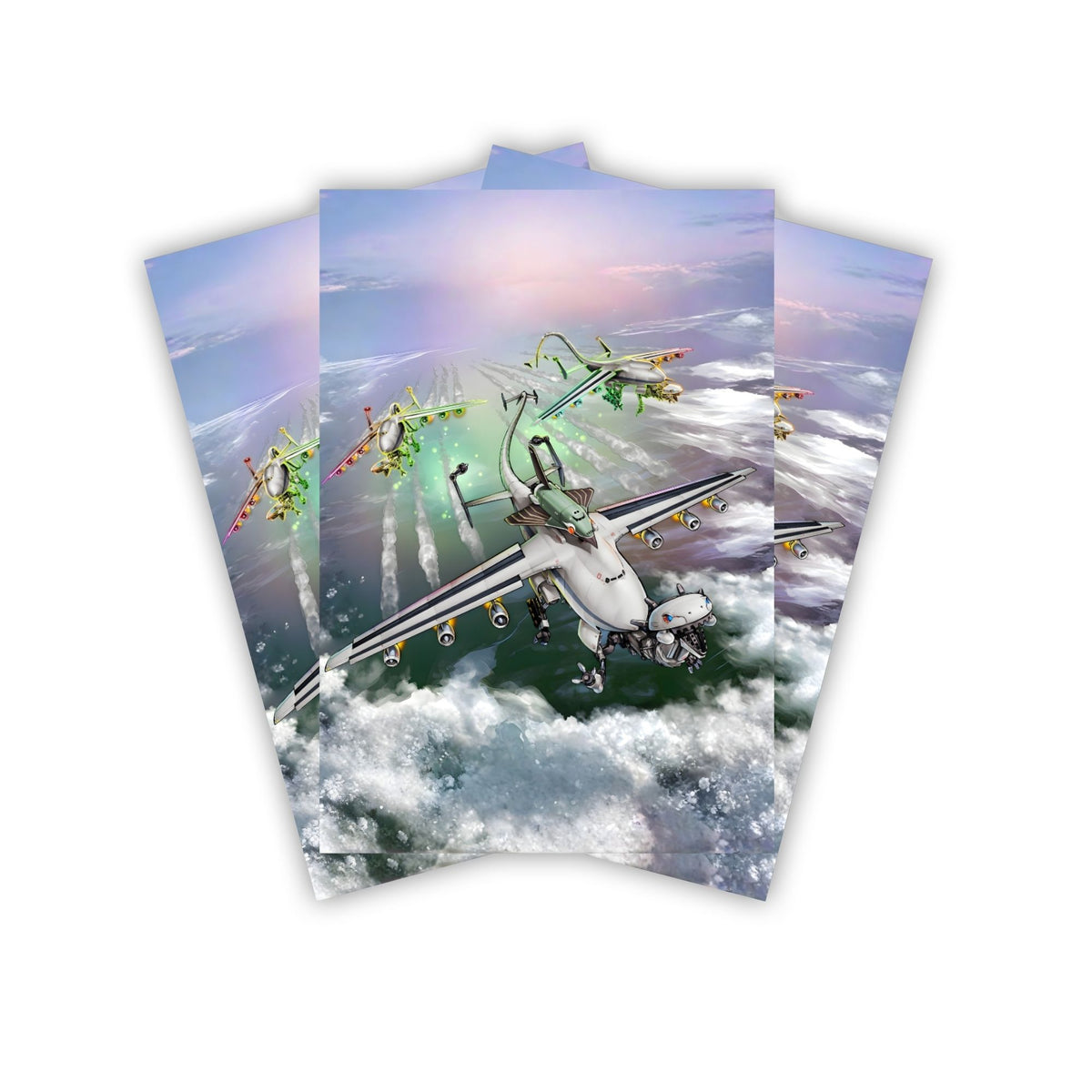 Keep your cards safe and stylish with our borderless card sleeves. Designed edge-to-edge to showcase your artwork, they offer a sleek, modern aesthetic. From LDB Duel, printed with the exclusive Mecha Phantom Beast Dracossack design for a fresh, premium feel.Dracossack-yugioh-mtg-pokemon-card-protection-standard-japanese-dragon-shield-LDB-Duel-borderless