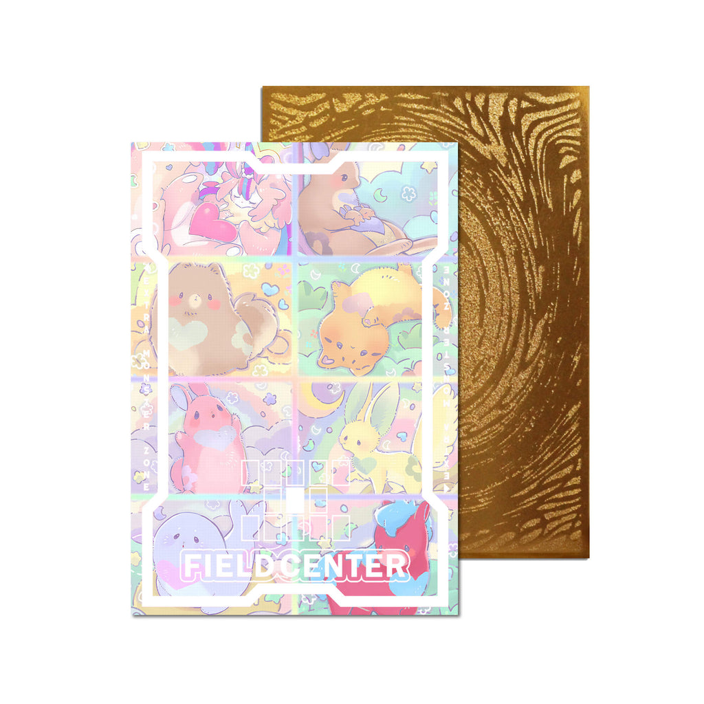 Centro de campo de metal del Dragón Rosa Negra