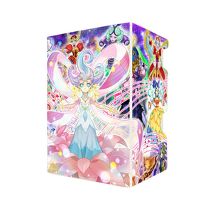 Here's another quality white deck box from LDB Duel featuring our exclusive Melodious art. Fits all types of trading card games, including Pokémon, Yu-Gi-Oh! and Magic The Gathering. The perfect card holder for the TCG player safely holds up to 100 double-sleeved cards. EVEN in extra thick sleeves. Comes with a pull-out dice tray. Prodigy-Mozart-ygo-magic-digimon-card_protector-gaming-accesories-LDB-Duel