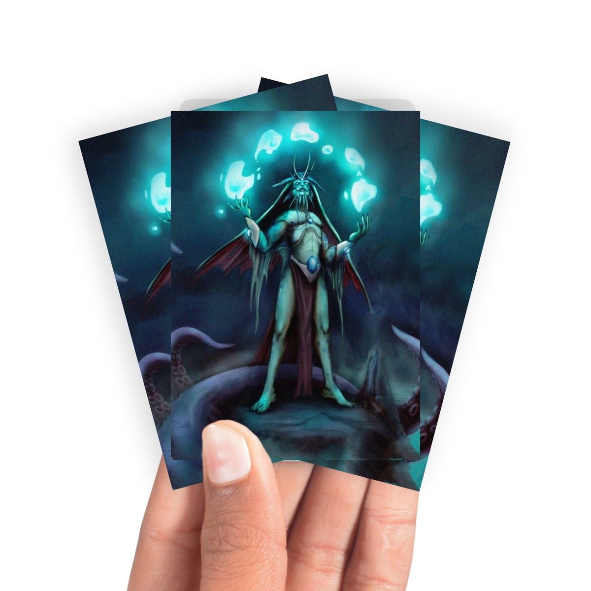 Keep your cards safe and stylish with our borderless card sleeves. Designed edge-to-edge to showcase your artwork, they offer a sleek, modern aesthetic. From LDB Duel, printed with the exclusive Merfolk Summoner design for a fresh, premium feel.Merfolk-yugioh-mtg-pokemon-card-protection-standard-japanese-dragon-shield-LDB-Duel-borderless