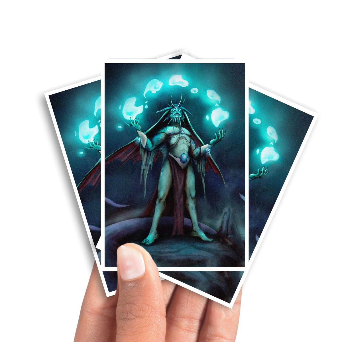 Fundas para cartas del arquetipo del motociclista goblin