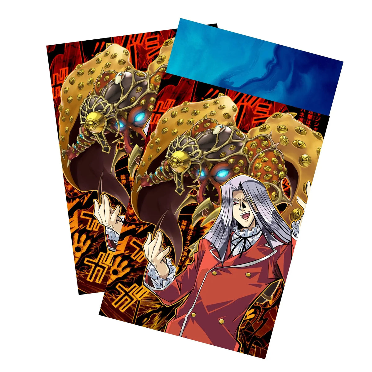 Keep your cards safe and stylish with our borderless card sleeves. Designed edge-to-edge to showcase your artwork, they offer a sleek, modern aesthetic. From LDB Duel, printed with the exclusive Millennium Eyes Restrict Pegasus design for a fresh, premium feel.Millennium-Eyes-yugioh-card-protection-standard-japanese-dragon-shield-LDB-Duel-borderless