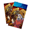 Keep your cards safe and stylish with our borderless card sleeves. Designed edge-to-edge to showcase your artwork, they offer a sleek, modern aesthetic. From LDB Duel, printed with the exclusive Millennium Eyes Restrict Pegasus design for a fresh, premium feel.Millennium-Eyes-yugioh-card-protection-standard-japanese-dragon-shield-LDB-Duel-borderless