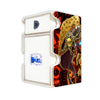 Here is the Right View of the Millennium Eyes Restrict Pegasus Mach 3 White Deck Box. Pegasus-yugioh-deck-tray-dice-tray-LDB-Duel