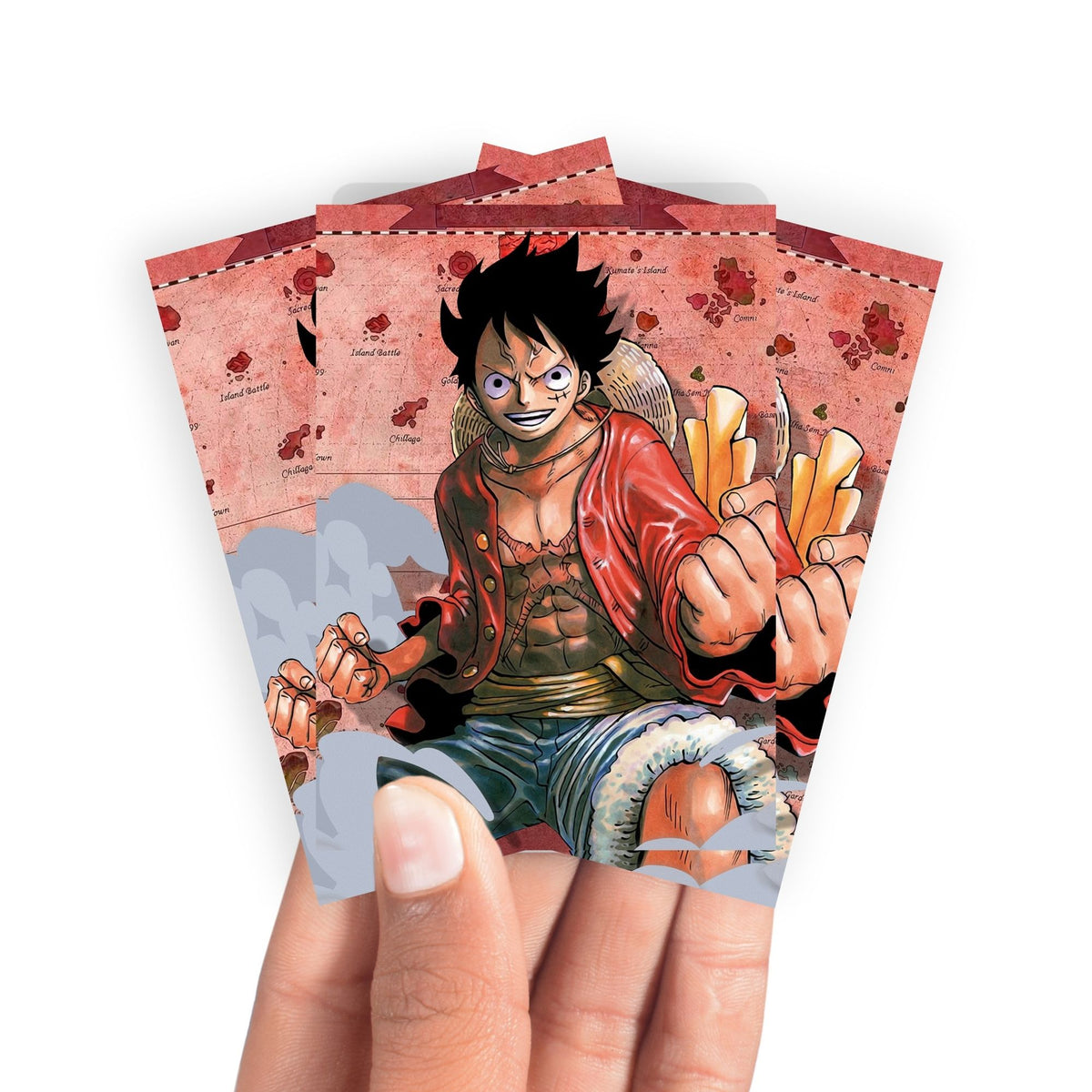 Keep your cards safe and stylish with our borderless card sleeves. Designed edge-to-edge to showcase your artwork, they offer a sleek, modern aesthetic. From LDB Duel, printed with the exclusive Monkey D. Luffy design for a fresh, premium feel.One-Piece-yugioh-mtg-pokemon-card-protection-standard-japanese-dragon-shield-LDB-Duel-borderless