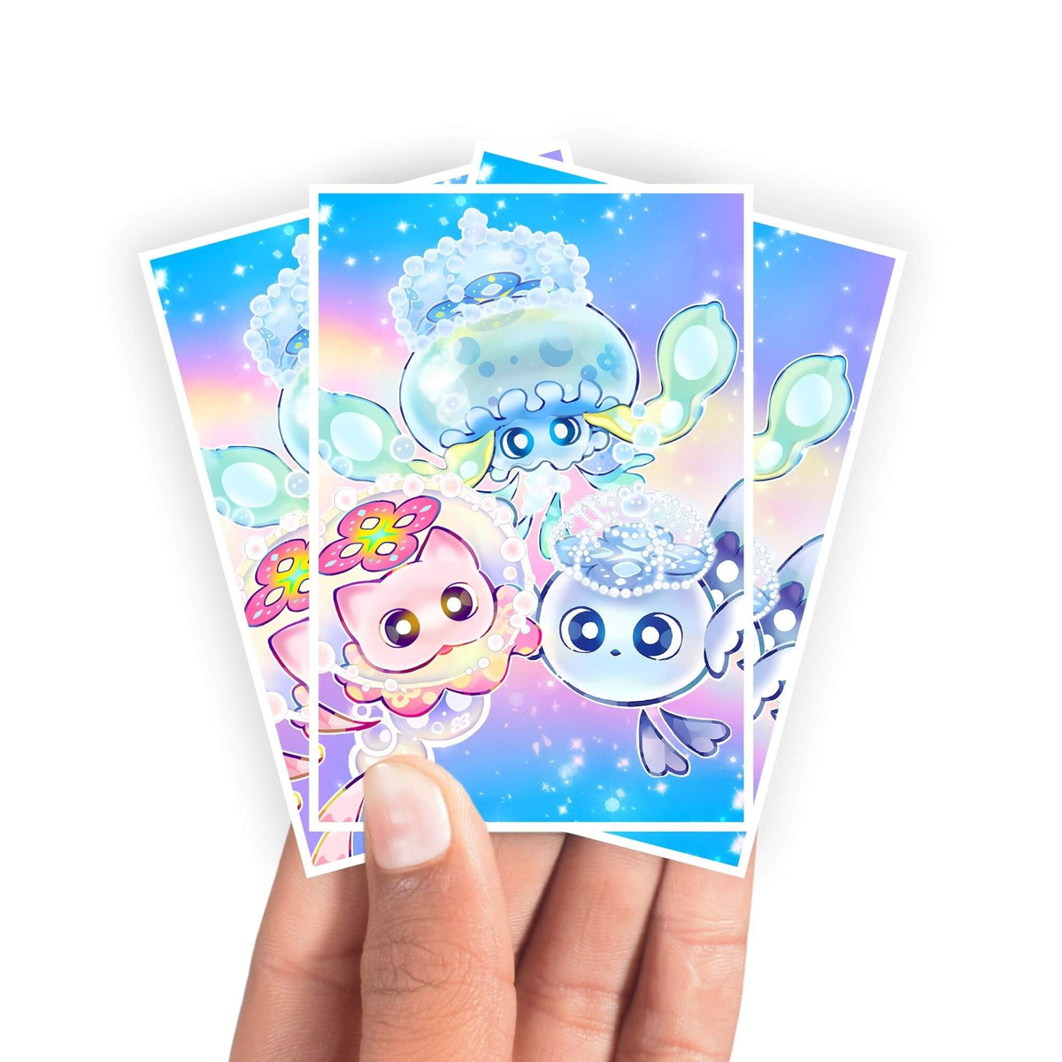 Protect and enhance your cards with our clean and crisp white border card sleeves. Featuring a minimalist design that complements any artwork, these sleeves offer a bright, timeless look. From LDB Duel. Printed with our exclusive Mulcharmy Archetype design for a fresh and premium finish. Purulia-yugioh-mtg-pokemon-card-protection-standard-japanese-dragon-shield-LDB-Duel-white
