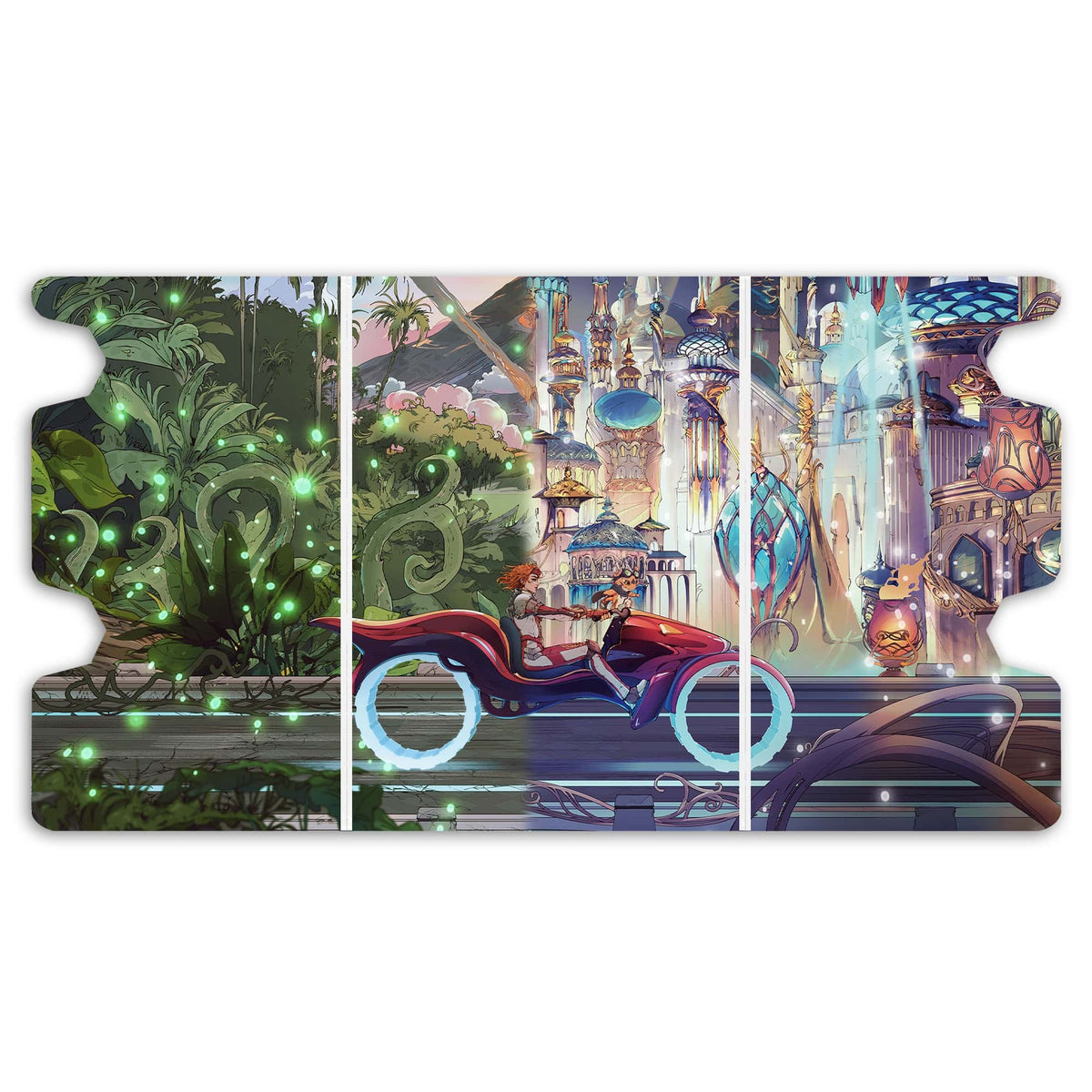 Here is the Full Lid Design of the Muraganda and Avishkar Mach 3 White Deck Box. Muraganda-Raceway-mtg-custom-deck-portable-collector-LDB-Duel