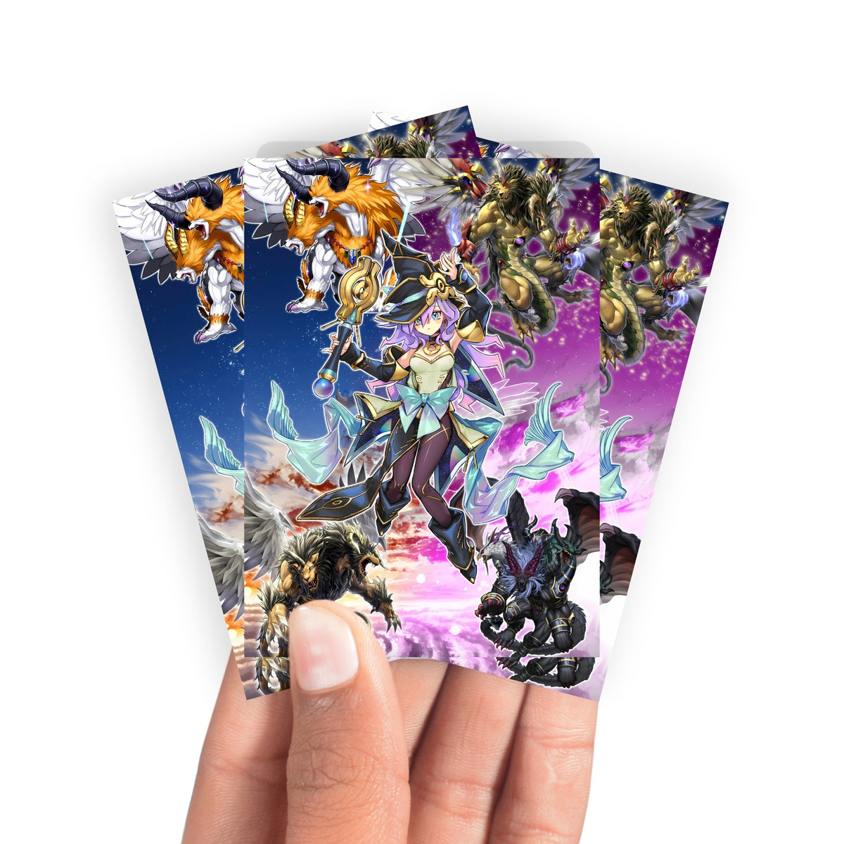 Keep your cards safe and stylish with our borderless card sleeves. Designed edge-to-edge to showcase your artwork, they offer a sleek, modern aesthetic. From LDB Duel, printed with the exclusive Nightmare Apprentice design for a fresh, premium feel.Nightmare-Apprentice-yugioh-mtg-pokemon-card-protection-standard-japanese-dragon-shield-LDB-Duel-borderless