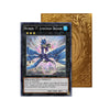 Level up your game with our custom-printed metal orica cards, featuring exclusive Number 17: Leviathan Dragon artwork in gold metal. Durable, scratch-resistant, and embossed with the iconic Yu-Gi-Oh! card back, these slim orica cards fit perfectly in card sleeves. Reginald-Kastle-yugioh-mtg-pokemon-metal-card-embossed-design-custom-artwork-duel-accessories-ldb-duel