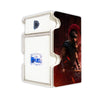 Here is the Right View of the Odysseus Mach 3 White Deck Box. Athena-anime-deck-tray-dice-tray-LDB-Duel