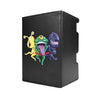 Here's another quality black deck box from LDB Duel featuring our exclusive Ojama Trio art. Fits all types of trading card games, including Pokémon, Yu-Gi-Oh! and Magic The Gathering. The perfect card holder for the TCG player safely holds up to 100 double-sleeved cards. EVEN in extra thick sleeves. Comes with a pull-out dice tray. Ojamuscle-yugioh-mtg-pokemon-tcg-accessories-card-storage-LDB-Duel