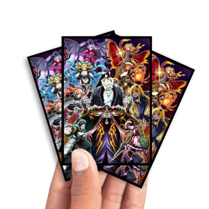 Enhance your cards with our elegant black border card sleeves, featuring a sleek, sophisticated design for a bold, modern aesthetic. From LDB Duel. Perfect for showcasing your collection, these sleeves are printed with our exclusive Overlord design. Narberal-Gamma-yugioh-mtg-pokemon-card-protection-standard-japanese-dragon-shield-LDB-Duel-black