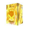 Here's another quality black deck box from LDB Duel featuring our exclusive Pikachu art. Fits all types of trading card games, including Pokémon, Yu-Gi-Oh! and Magic The Gathering. The perfect card holder for the TCG player safely holds up to 100 double-sleeved cards. EVEN in extra thick sleeves. Comes with a pull-out dice tray. Thunderbolt-pokemon-tcg-accessories-card-storage-LDB-Duel