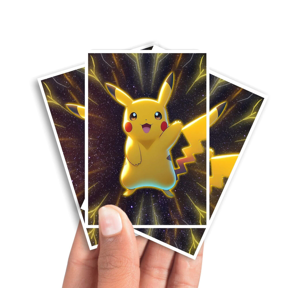 Protect and enhance your cards with our clean and crisp white border card sleeves. Featuring a minimalist design that complements any artwork, these sleeves offer a bright, timeless look. From LDB Duel. Printed with our exclusive Pikachu EX design for a fresh and premium finish. Zapdos-EX-pokemon-yugioh-mtg-card-protection-standard-japanese-dragon-shield-LDB-Duel-white