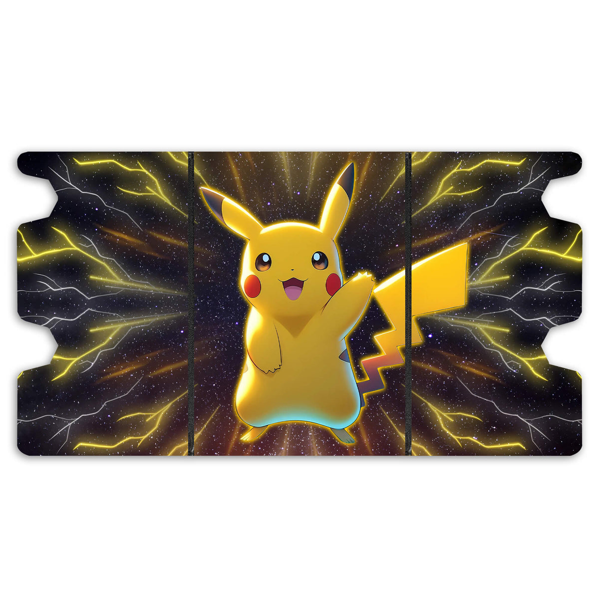 Here is the Full Lid Design of the Pikachu EX Mach 3 Black Deck Box. Raichu-pokemon-custom-art-leather-durable-LDB-Duel
