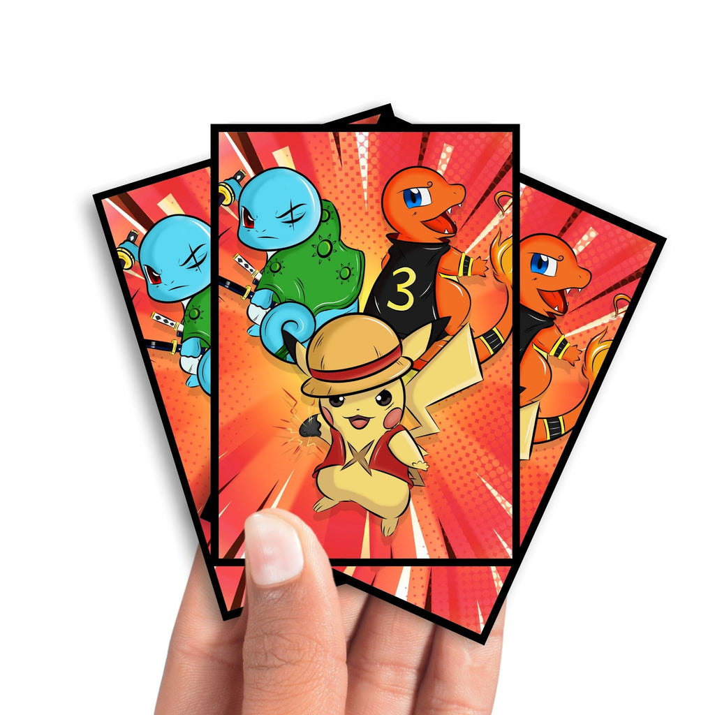 Fundas para cartas Pocket Monster Trio 