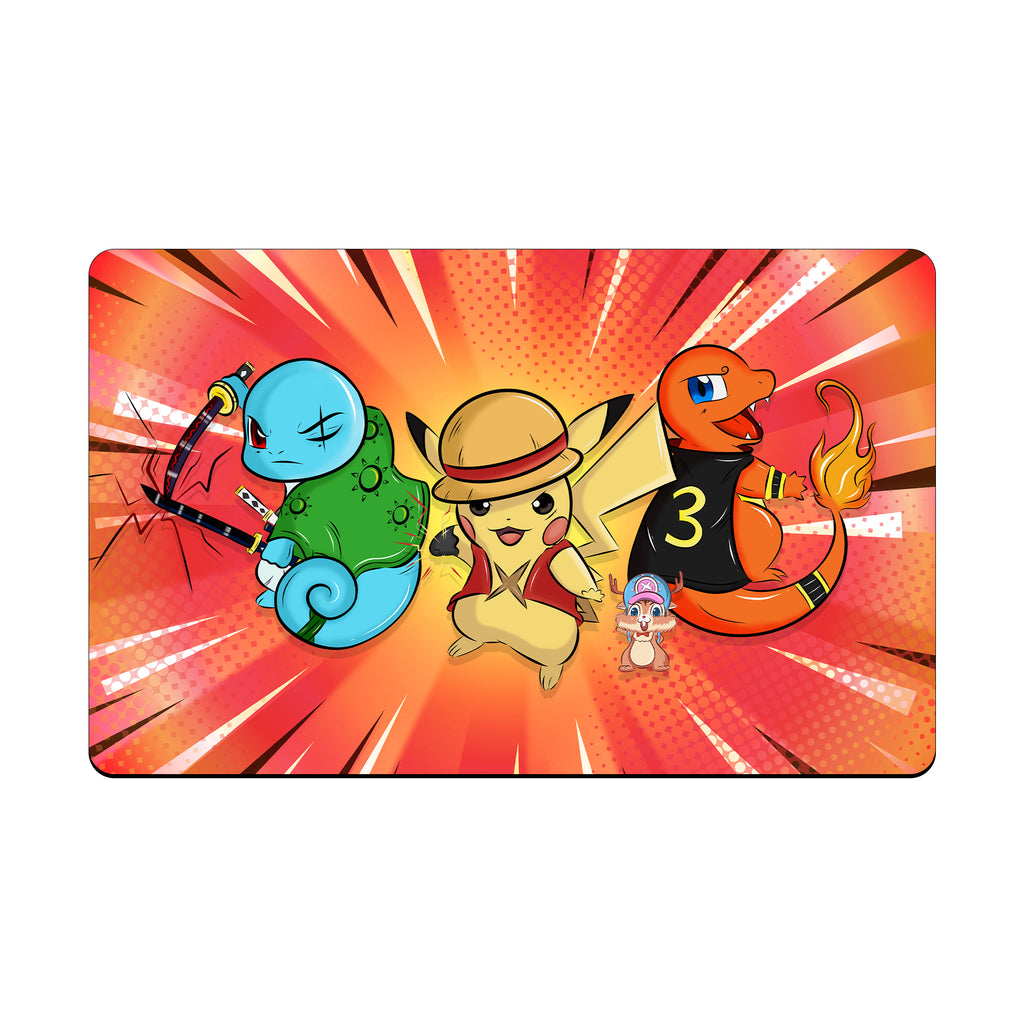 Tapete de juego Pocket Monster Trio