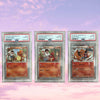 Pokemon Charizard Charmeleon Charmander Pokekyun Sequential Set Japanese PSA 10