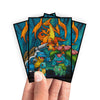Enhance your cards with our elegant black border card sleeves, featuring a sleek, sophisticated design for a bold, modern aesthetic. From LDB Duel. Perfect for showcasing your collection, these sleeves are printed with our exclusive Pokemon Mega Evolution Y design. Charmander-pokemon-yugioh-mtg-card-protection-standard-japanese-dragon-shield-LDB-Duel-black