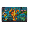Transform your dueling experience with LDB Duel featuring our exclusive art Pokemon Mega Evolution Y playmat! Featuring a soft cloth top for smooth card movement and a durable rubber back for a secure grip, this 24x14 inch mat is machine washable and safe for cards and sleeves. Ash-Ketchum-pokemon-yugioh-mtg-custom-artwork-premium-durable-rubber-ldb-duel