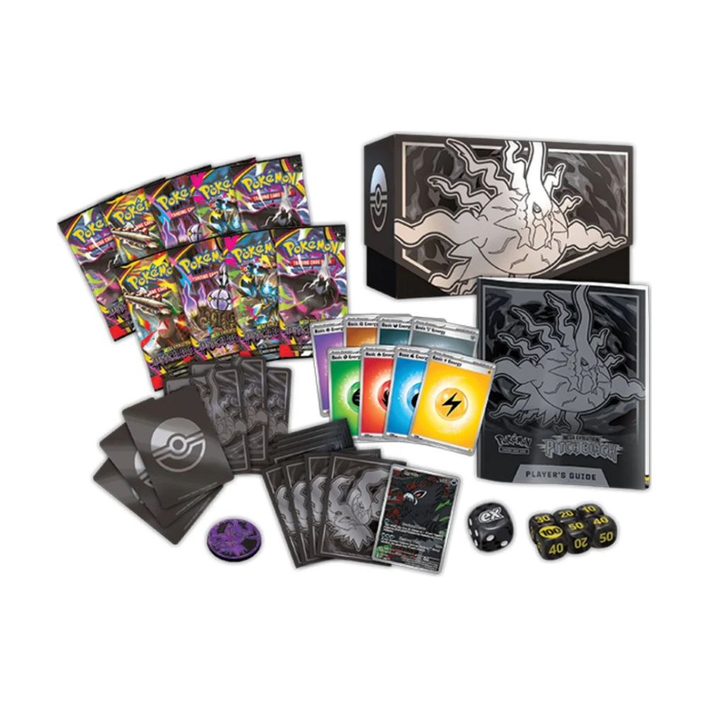Upgrade your collecting game with LDB Duel featuring our exclusive Pokémon - Pitch Black - Elite Trainer Box (English) selection! Perfect for sealed collectors and players alike, each booster box is designed to give you an exciting pack-opening experience with premium cards, chase rares, and set-defining pulls. Whether you're building your deck or expanding your collection, this is the best way to experience the thrill of the PKMN TCG in every box. Darkrai-pokemon-tcg-booster-box-card-LDB-Duel