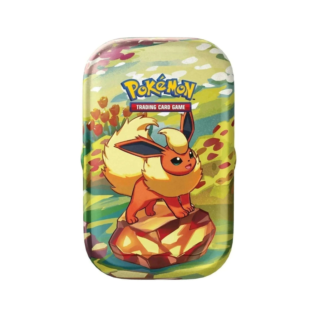 Pokémon TCG Eeveelution Tin Collection features a colorful selection of collectible tins showcasing popular Eevee evolutions, including Jolteon, Espeon, and Sylveon. Each tin features vibrant Pokémon artwork and is perfect for storing cards and adding to your sealed Pokémon TCG collection. Ideal for Pokémon fans, TCG players, and collectors, this collection makes a great addition to any Pokémon card collection. Available from LDB Duel.