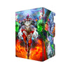 Here's another quality black deck box from LDB Duel featuring our exclusive Power Patron Archetype art. Fits all types of trading card games, including Pokémon, Yu-Gi-Oh! and Magic The Gathering. The perfect card holder for the TCG player safely holds up to 100 double-sleeved cards. EVEN in extra thick sleeves. Comes with a pull-out dice tray. Power-Patron-yugioh-tcg-accessories-card-storage-LDB-Duel