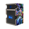 Here is the Right View of the Power Patron Archetype Mach 3 Black Deck Box. Vidolium-yugioh-deck-tray-dice-tray-LDB-Duel