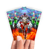 Keep your cards safe and stylish with our borderless card sleeves. Designed edge-to-edge to showcase your artwork, they offer a sleek, modern aesthetic. From LDB Duel, printed with the exclusive Power Patron Archetype design for a fresh, premium feel.Vidolium-yugioh-card-protection-standard-japanese-dragon-shield-LDB-Duel-borderless