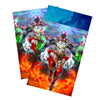 Keep your cards safe and stylish with our borderless card sleeves. Designed edge-to-edge to showcase your artwork, they offer a sleek, modern aesthetic. From LDB Duel, printed with the exclusive Power Patron Archetype design for a fresh, premium feel.Terminus-yugioh-card-protection-standard-japanese-dragon-shield-LDB-Duel-borderless
