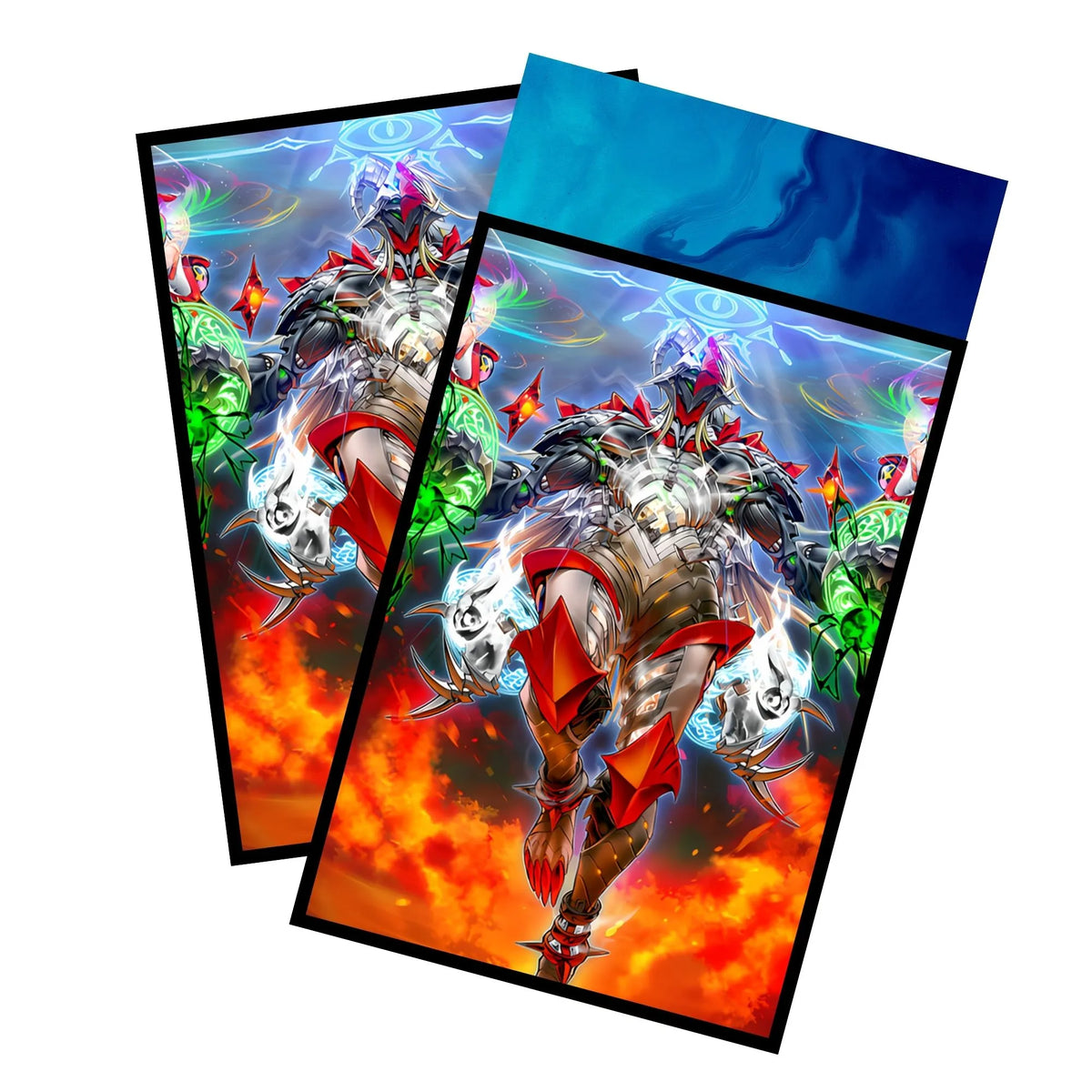 Enhance your cards with our elegant black border card sleeves, featuring a sleek, sophisticated design for a bold, modern aesthetic. From LDB Duel. Perfect for showcasing your collection, these sleeves are printed with our exclusive Power Patron Archetype design. Power-Patron-yugioh-card-protection-standard-japanese-dragon-shield-LDB-Duel-black