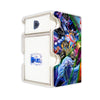 Here is the Right View of the Power Patron Archetype Mach 3 White Deck Box. Imprisoned-God-yugioh-deck-tray-dice-tray-LDB-Duel
