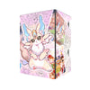 Here's another quality black deck box from LDB Duel featuring our exclusive Purrely art. Fits all types of trading card games, including Pokémon, Yu-Gi-Oh! and Magic The Gathering. The perfect card holder for the TCG player safely holds up to 100 double-sleeved cards. EVEN in extra thick sleeves. Comes with a pull-out dice tray. Purrelyly-yugioh-tcg-accessories-card-storage-LDB-Duel