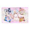Transform your dueling experience with LDB Duel featuring our exclusive art Purrely playmat! Featuring a soft cloth top for smooth card movement and a durable rubber back for a secure grip, this 24x14 inch mat is machine washable and safe for cards and sleeves. Purrely-Sharely-yugioh-mtg-pokemon-custom-artwork-premium-durable-rubber-ldb-duel