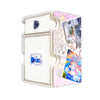 Here is the Right View of the Purrely Mach 3 White Deck Box. Purrelyly-yugioh-deck-tray-dice-tray-LDB-Duel