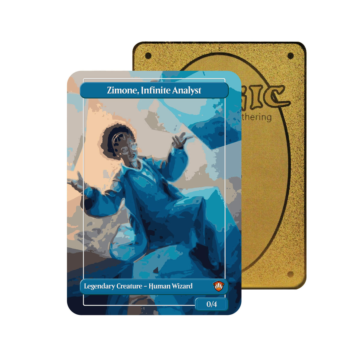 Quandrix Unlimited Metal Orica Card
