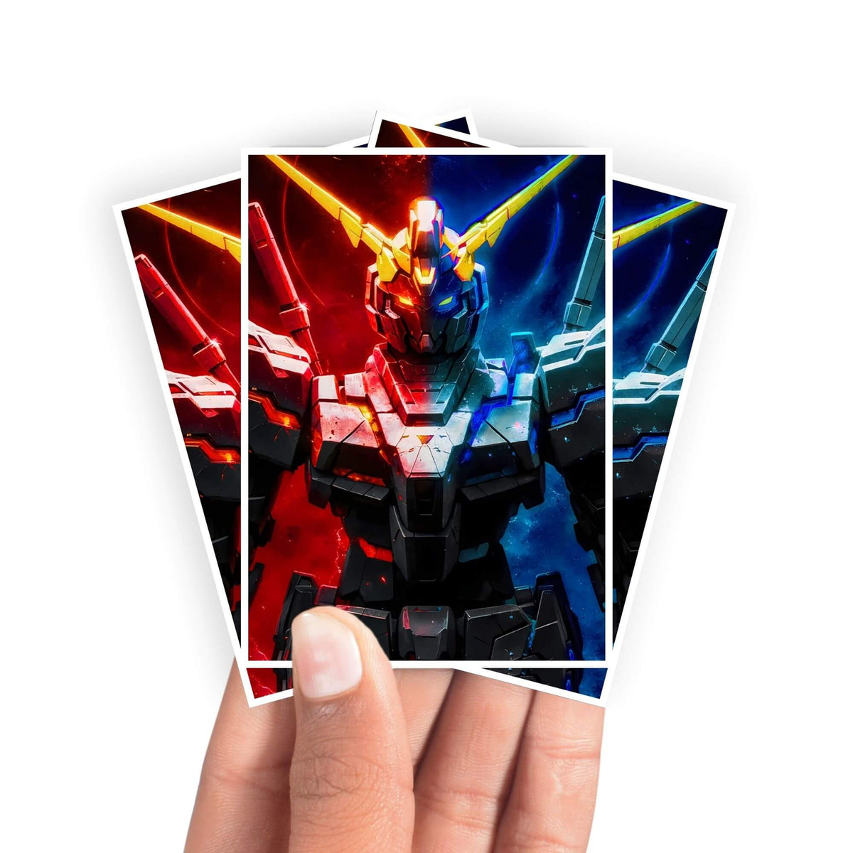 Protect and enhance your cards with our clean and crisp white border card sleeves. Featuring a minimalist design that complements any artwork, these sleeves offer a bright, timeless look. From LDB Duel. Printed with our exclusive RX-0 Unicorn Gundam design for a fresh and premium finish. Beam-Magnum-anime-yugioh-mtg-pokemon-card-protection-standard-japanese-dragon-shield-LDB-Duel-white
