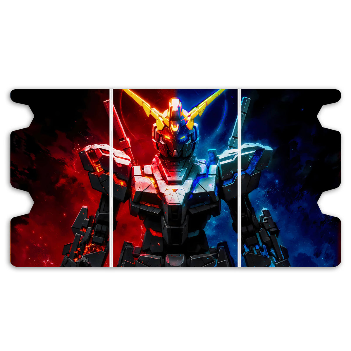 Here is the Full Lid Design of the RX-0 Unicorn Gundam Mach 3 White Deck Box. Hyper-Bazooka-anime-custom-deck-portable-collector-LDB-Duel